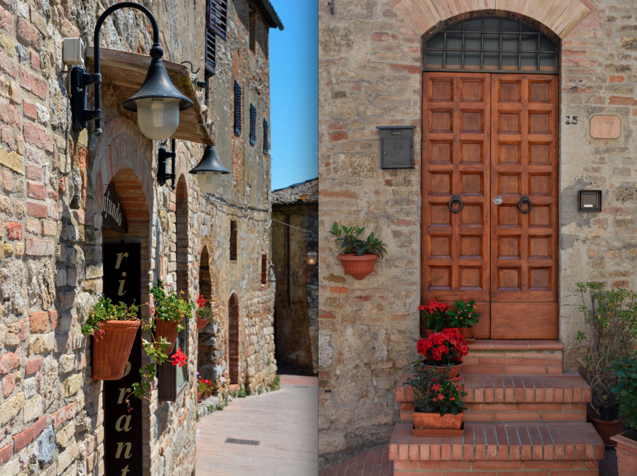 San Gimignano Door