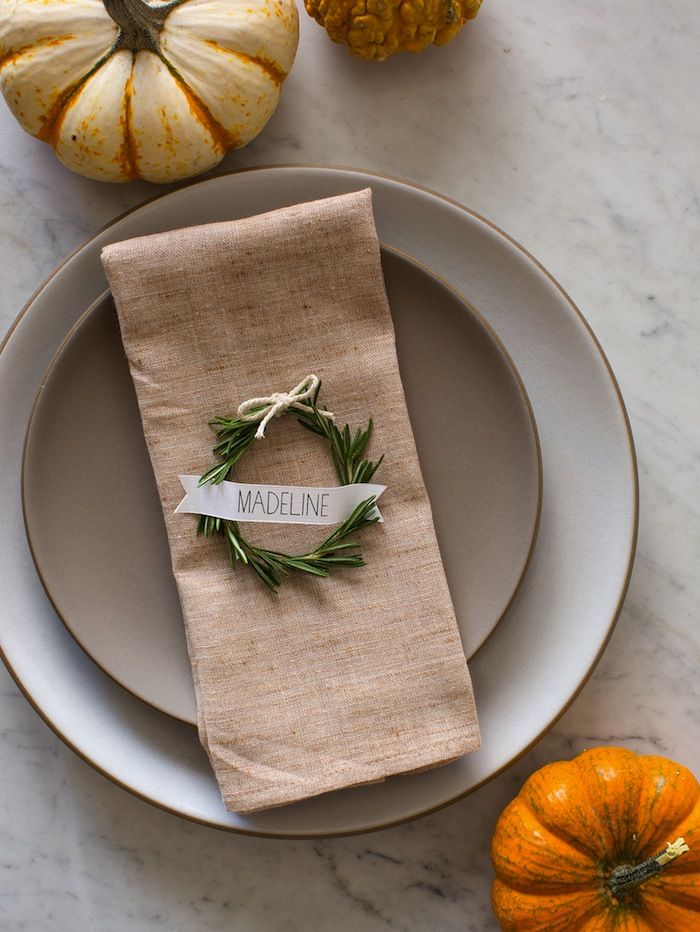 cute thanksgiving name cards 2