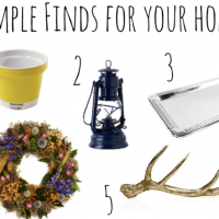 simple items for your home