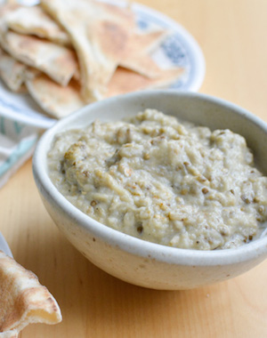 smoky-eggplant-dip-with-greek-yogurt-baba-ganoush