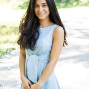 little blue dress