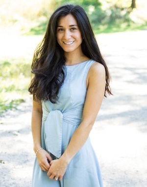 little blue dress